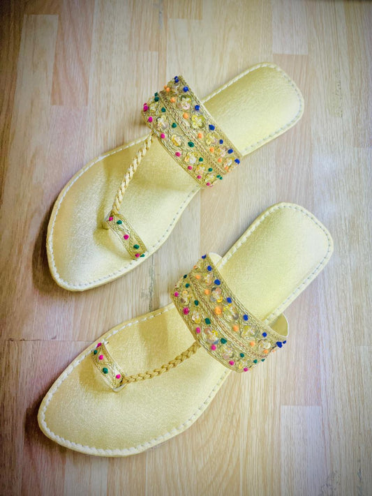 Kolapuri – Beads & Thread Work Fusion Walk Inn
