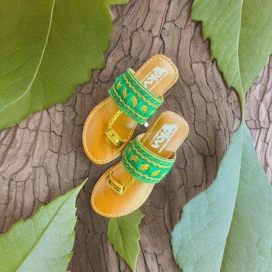 Kids Kolapuri – Green Thread Work with a Traditional Twist Walk Inn